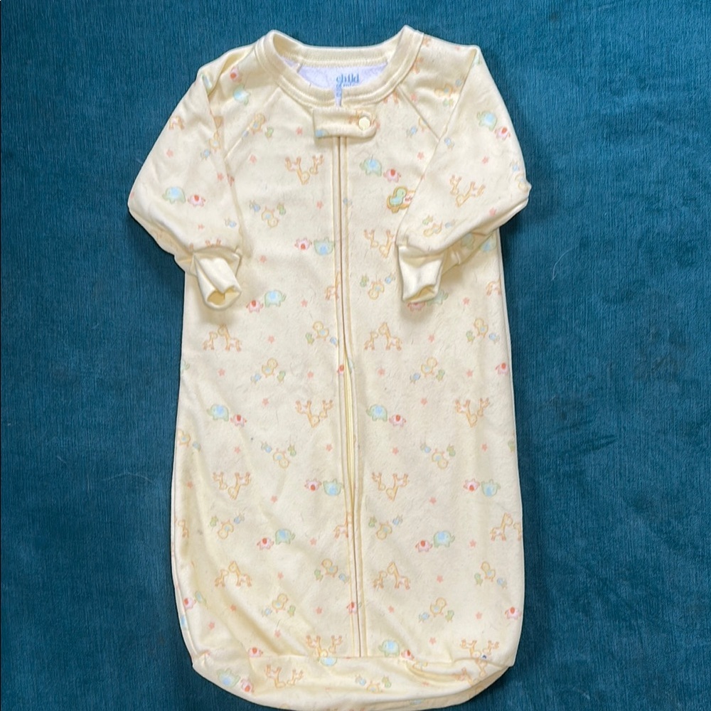 Yellow Baby Pajamas